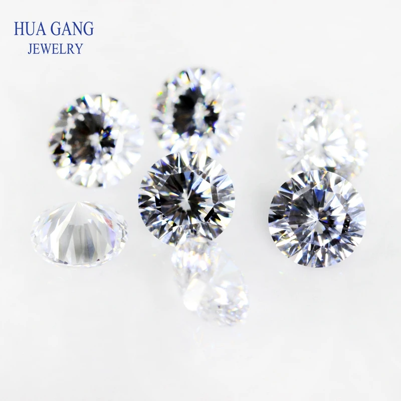 16 сердец и стрел огранка 4 ~ 10 мм россыпью фианит камень качество 5A белый