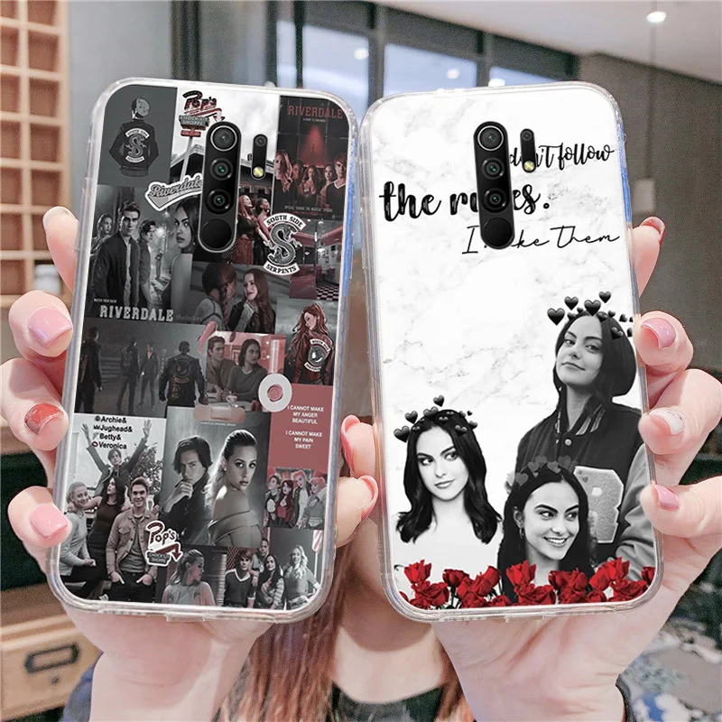 Прозрачный мягкий чехол Riverdale South Side Serpents для телефона Xiaomi Redmi 9 8 7 9A 9C 7a K20 K30 K40 Note 10 8T