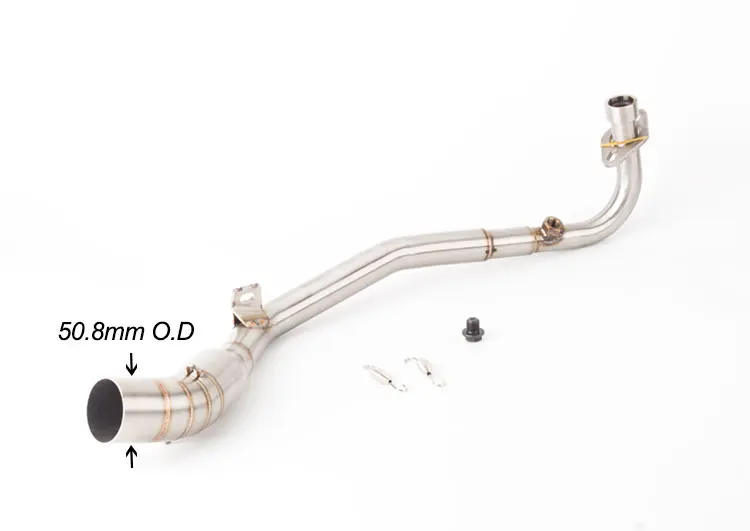 Мотоцикл модифицированные аксессуары для глушителя Z125 передней части