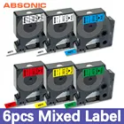 Absonic 12 мм 45013 для Dymo D1 45013 45010 лента для этикеток, совместимая с Dymo Label Manager 160 280 210, производитель этикеток