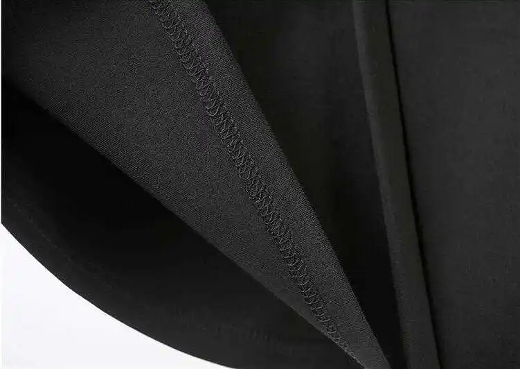 

HOT Winter nieuwe mannen persoonlijkheid designer hoge kraag dieptepunt shirt Mens Fashion onregelmatige haar stylist stretch