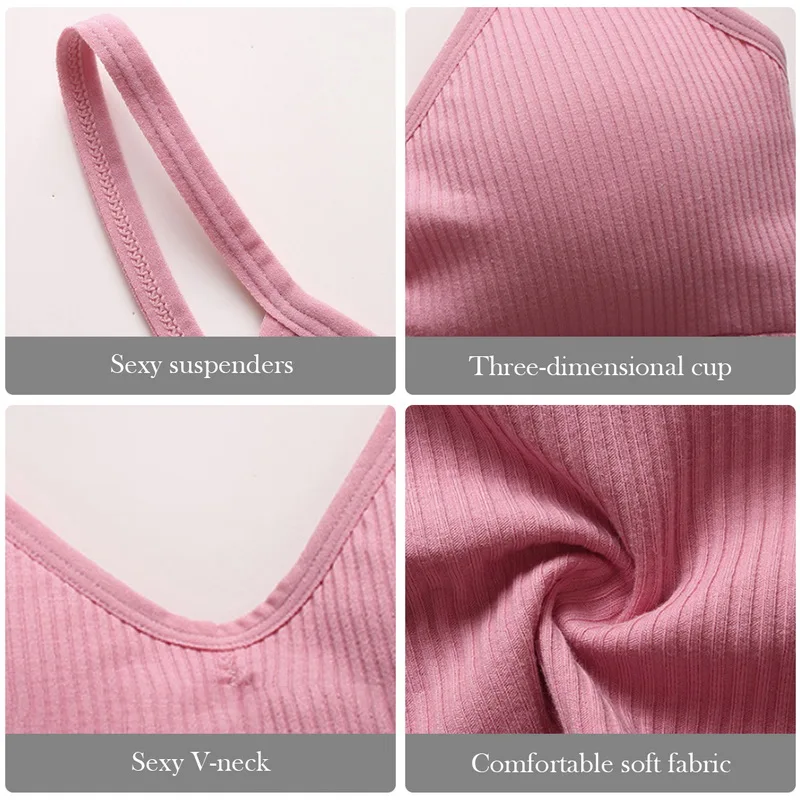 

Women Knitted Tank Top Sexy Camisole Top 2021 Summer Women Sexy off-Shoulder Solid Color Sleeveless Camis Women's Clothing