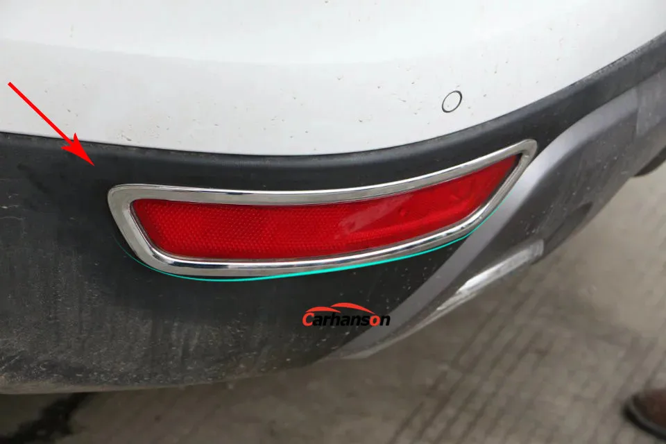 Для Geely Atlas задний противотуманный светильник крышка аксессуары abs хромированный