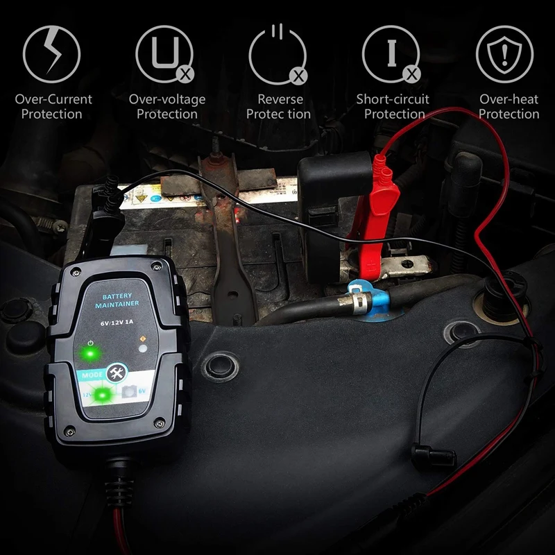 Устройство для поддержания непрерывной работы автомобильного аккумулятора 6 в 12