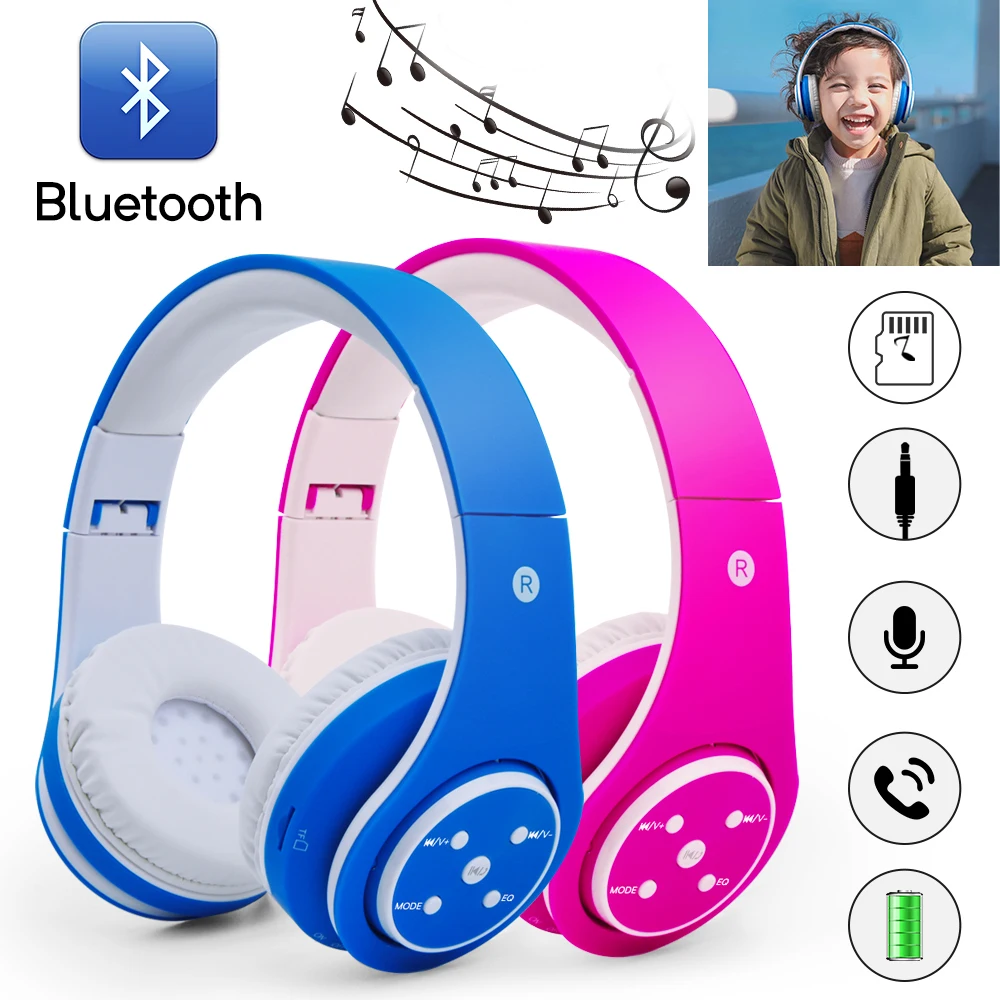 Bluetooth гарнитура для детей 85 дБ до 6 8 часов воспроизведение за ухом и встроенный
