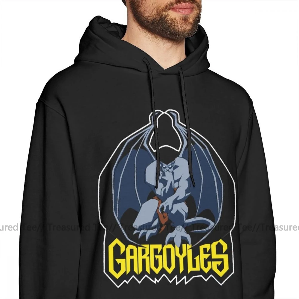 Толстовка Gargoyle с капюшоном Gargoyles Goliath фиолетовый мужской пуловер Популярная