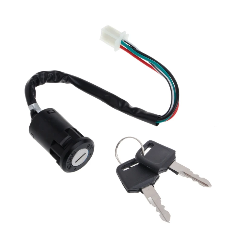 

Universal Motorcycle ATV Ignition Switch Key For Kawasaki Suzuki LX0E