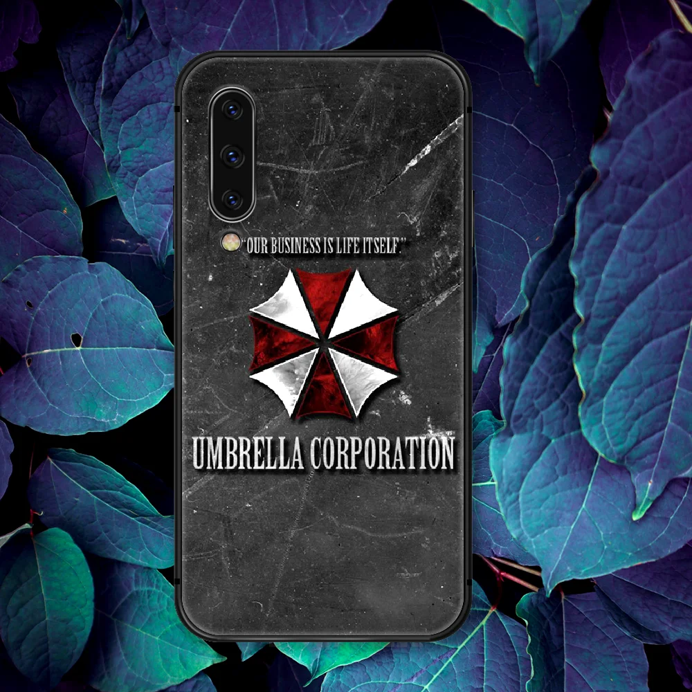 

Umbrella Corporation Phone Case For Samsung Galaxy A 3 5 7 8 10 20 20E 21S 30 30S 40 50 51 70 71 black Coque Silicone Waterproof