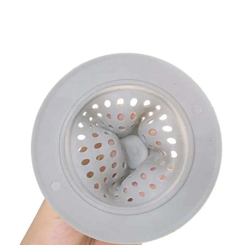 

1 Pcs Kitchen Sink Filter Food Residue Filter Bathroom Filter Hair Floor Kitchen Accessories Drain X8C4