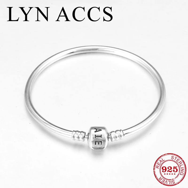 Шарм на день матери браслет из серебра 925 пробы с сверкающими буквами модные