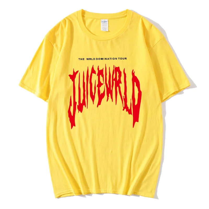 

2020 new Harajuku funny T-shirt cotton men and women T-shirt Hip Hop oversized T-shirt Juice Wrld Singer T-shirt Homme