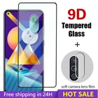 Закаленное стекло для Galaxy S20 FE 5G S10 Lite F41 прозрачный защитный объектив для Samsung A51 A71 5G A50 A70 A50S A70S 2 в 1