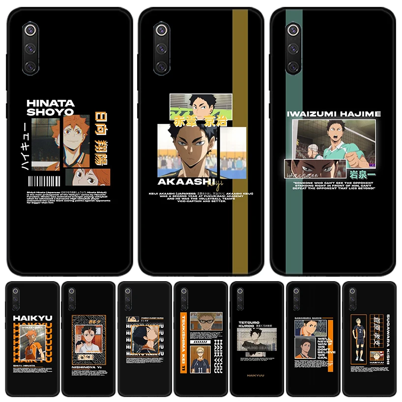 

Haikyuu Japanese Anime Phone Case Funda For Xiaomi Redmi Note 10 Pro 10S 9 9S 8 8T 8 Pro 9A 9C 8A 7 7A 6 6A K20 Cover Coque Capa