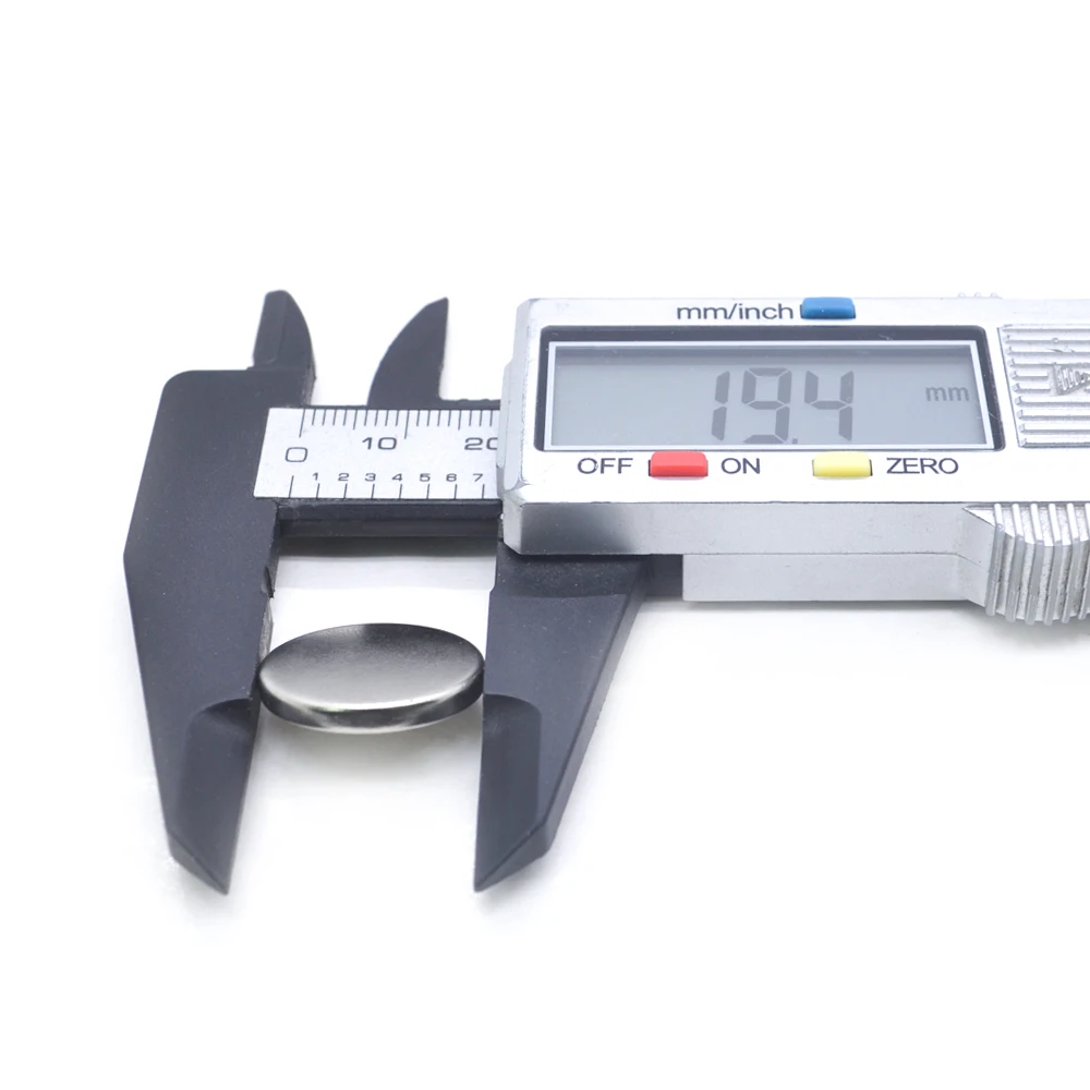 Круглый неодимовый магнит NdFeB N35 5/10/20/50 шт. 20x3 супермощный постоянный магнитный