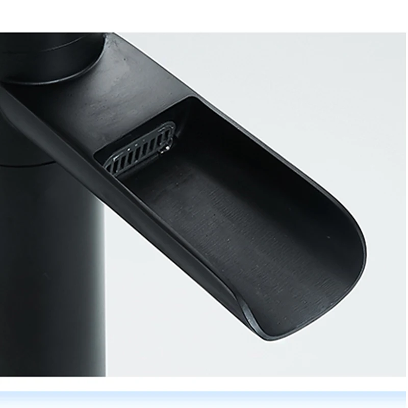 Современный Смеситель для ванной комнаты черный смеситель ванны выпечки