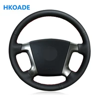 customize diy genuine leather car steering wheel cover for chevrolet epica 200 2007 2008 2009 2010 2011 car interior