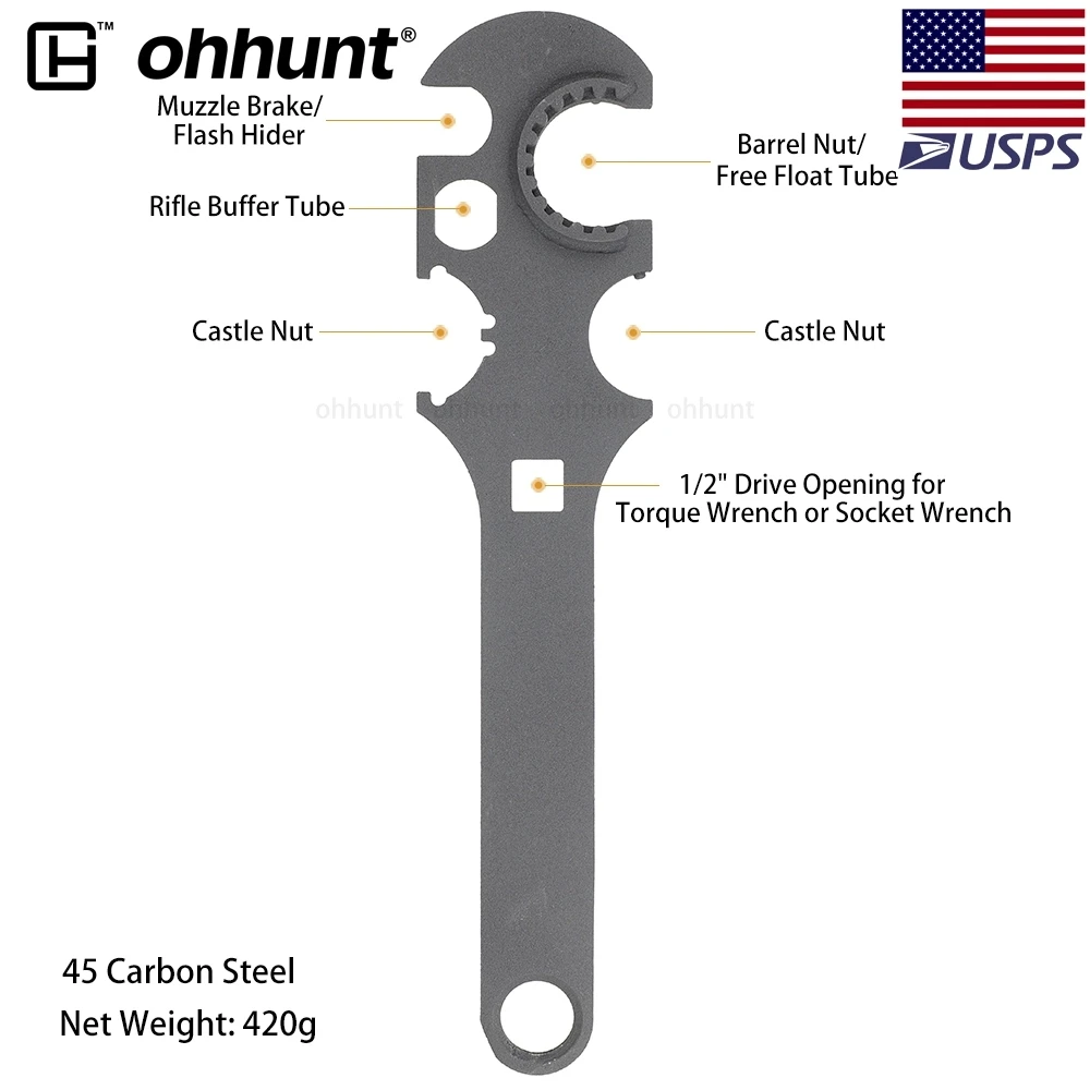 Тактический оружие Ohhunt Gunsmith 5 56/.223 AR15 M4 M16 набор инструментов для винтовки