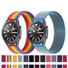 Ремешок 2022 мм для Samsung Galaxy watch 3Gear s3 Frontieractive 2, нейлоновый браслет для часов huawei, ремешок 42 мм46 мм