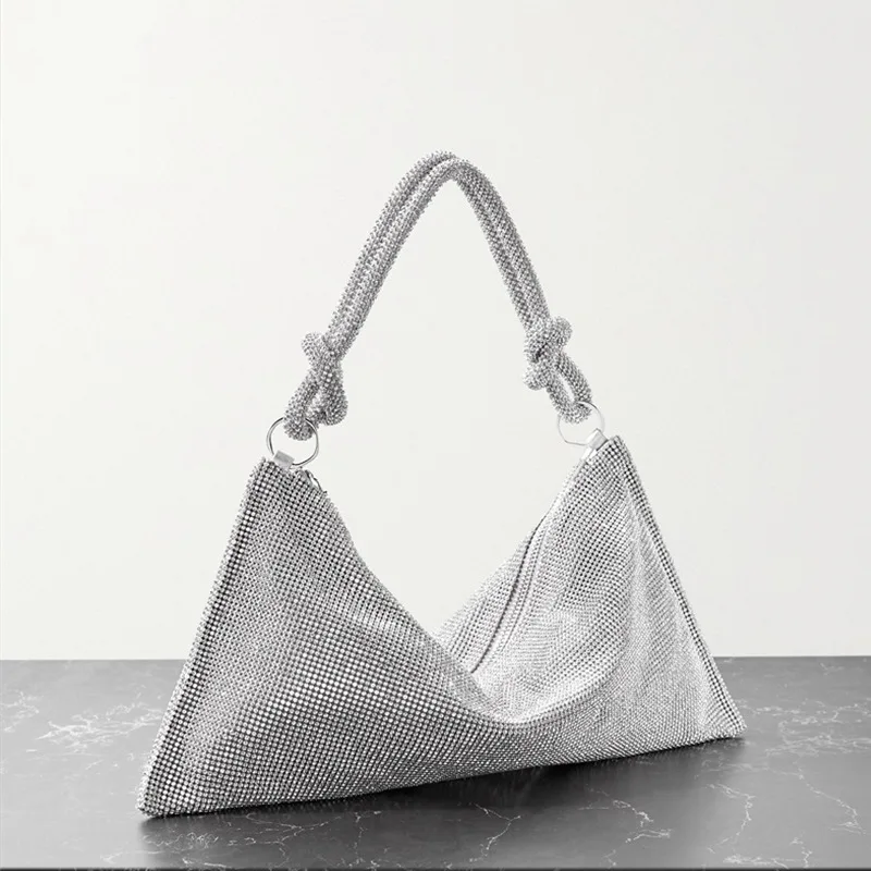 

Женская сумочка с бриллиантами, вечерняя сумочка для стразы, 2021