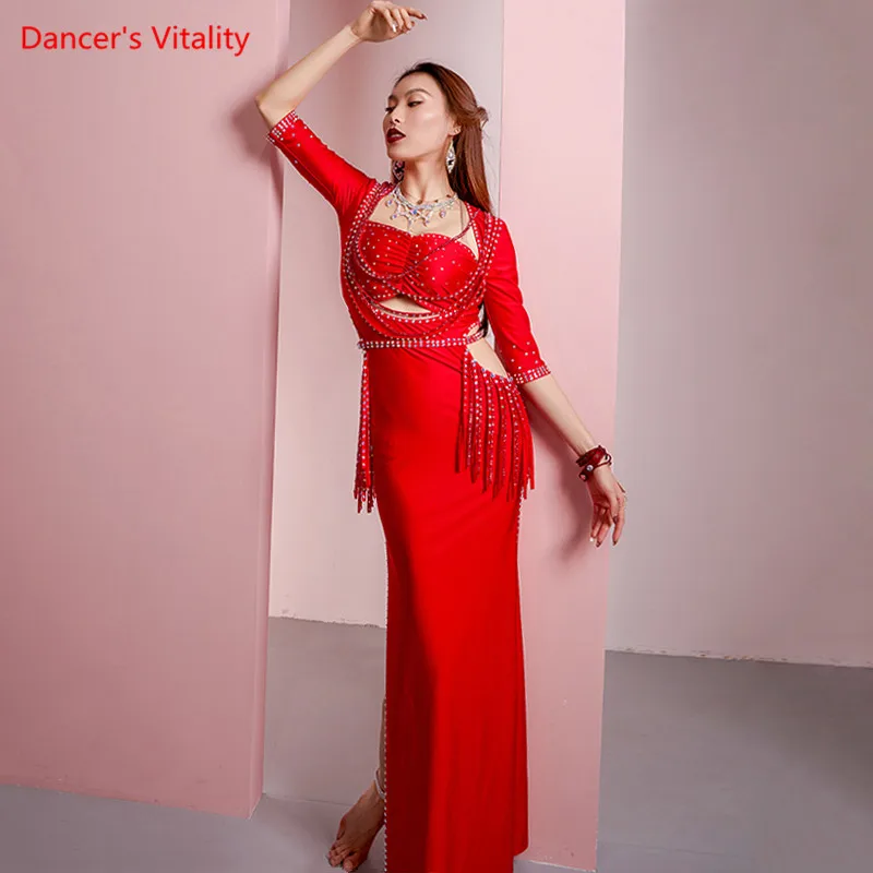 Женский костюм для танца живота комплект из 3 предметов повязка на голову с