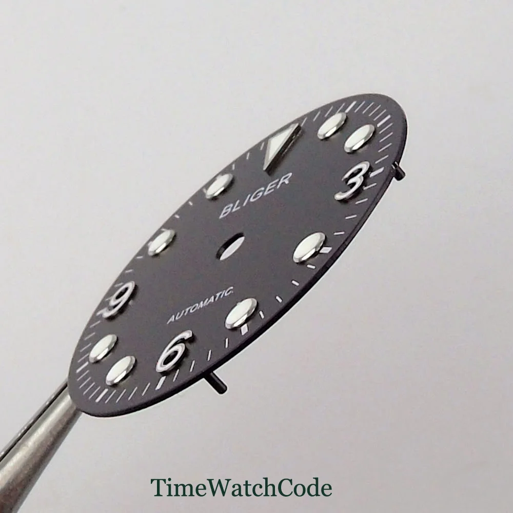 29 2 мм черный циферблат часы в виде снежинки руки запасные Запчасти подходит для