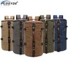 Холщовая спортивная сумка для мужчин, мужской дорожный мешок для фитнеса, рюкзак на ремне для альпинизма, вместительная холщовая спортивная сумка