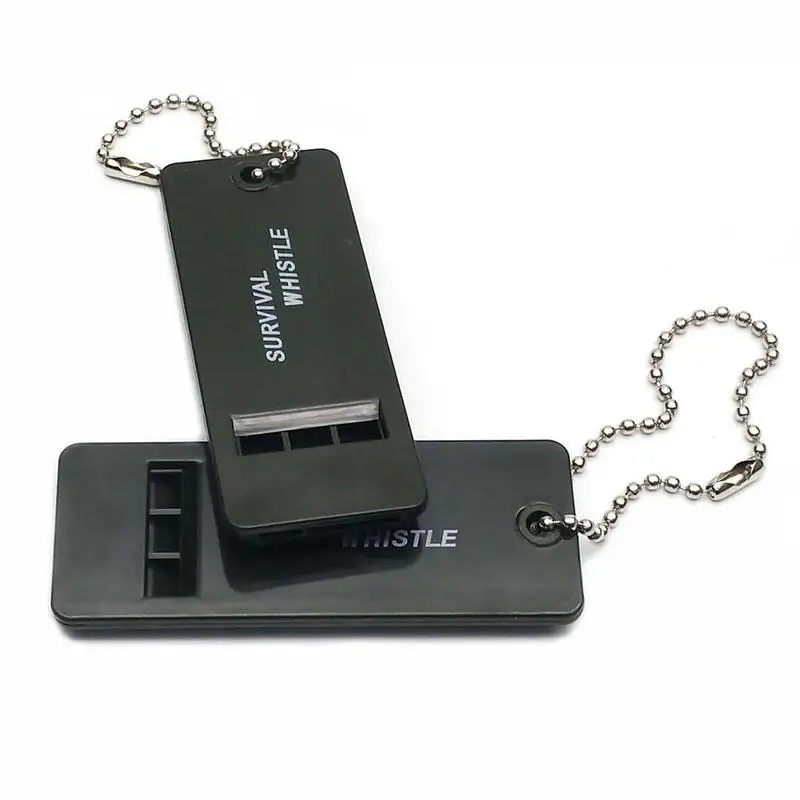 Outdoor Camping Travel Whistle Tri-frequency Survival First Aid Sports Accessories | Спорт и развлечения