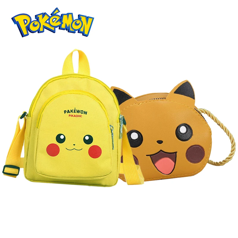 

Pokemon Cute Crossbody Bags Girls Pikachu Anime Figure Shoulder Bag mini Pikachu Messenger Wallet storage Satchel Birthday gift