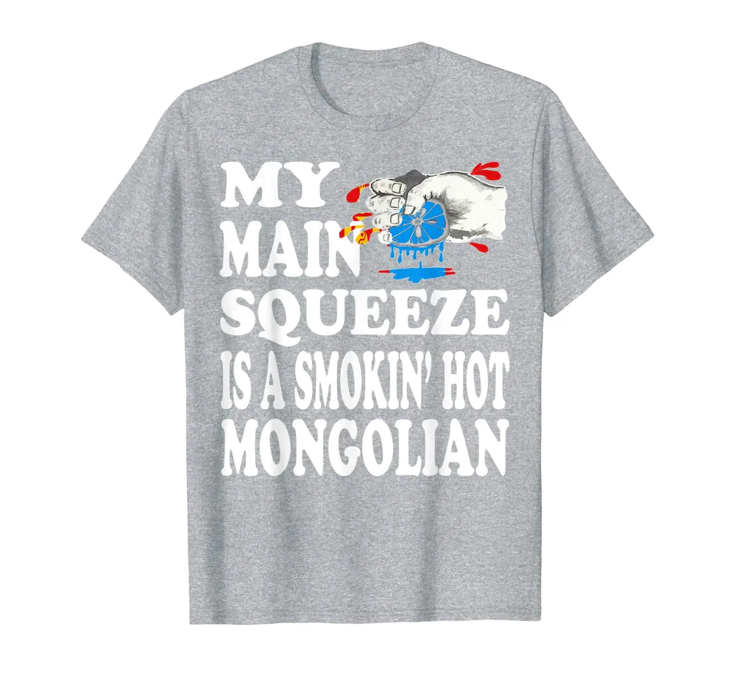 

Mongolia Culture Girlfriend Wife Mongolian Matching Couples T-Shirt