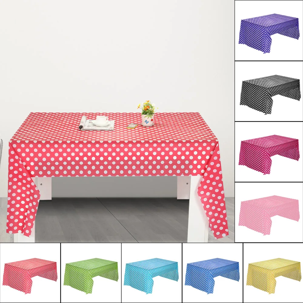 1 шт одноразовая пластиковая водонепроницаемая и маслостойкая скатерть в