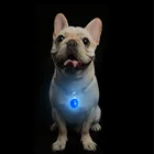 Мини-брелок для безопасности домашних животных, маленький ночсветильник, светящийся подвесной светящийся ошейник со светодиодной подсветкой для щенков, светящийся декоративный ошейник