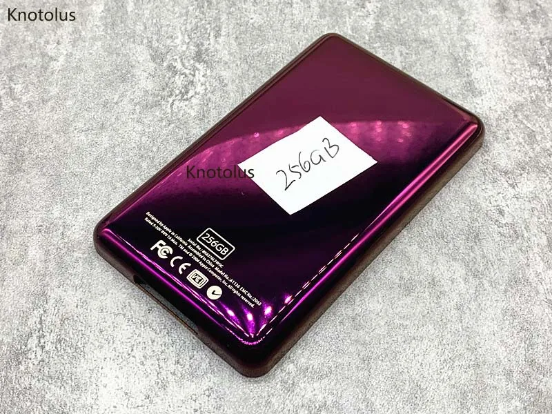 Фиолетовый Тонкий металлический чехол накладка для iPod 6 го 7 поколения