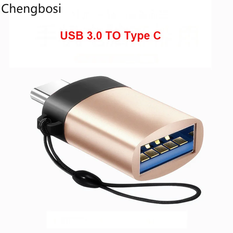Переходник с Type C на USB 3 0 OTG Кабель адаптер преобразователь для Samsung S8 S9 Huawei Mate 9