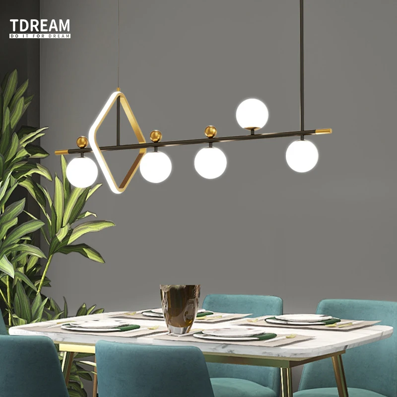 Минималистичная современная светодиодная люстра домашнее освещение с матовыми