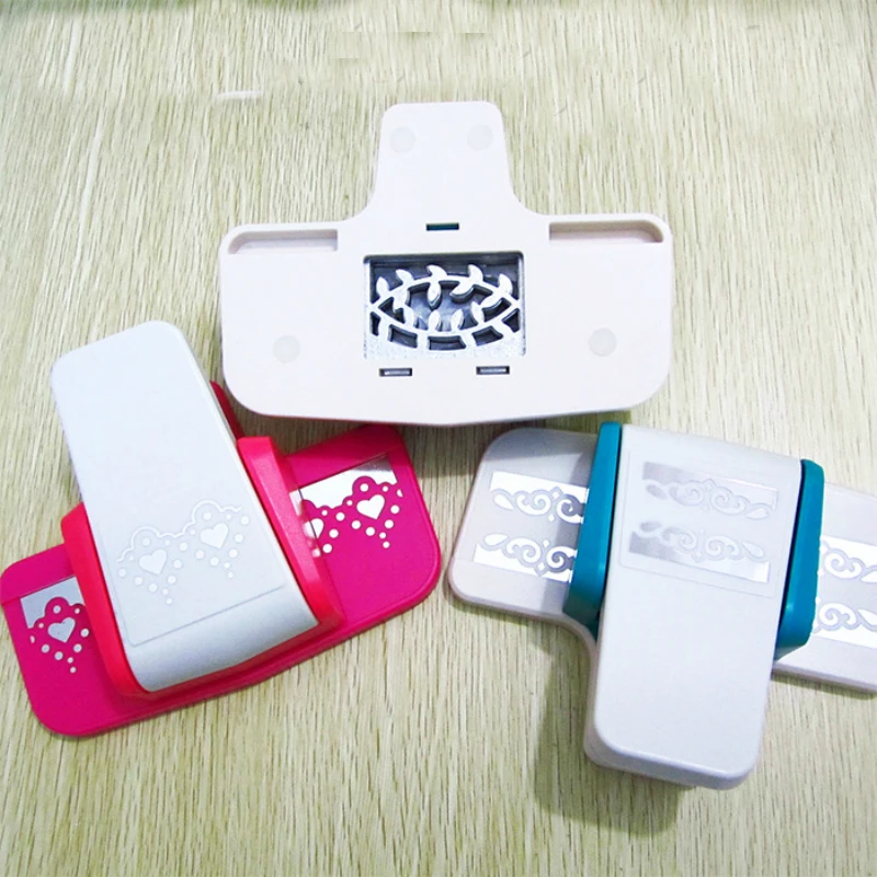 Большой трехмерный резак для бумаги дырокол скрапбукинга тиснение по краям