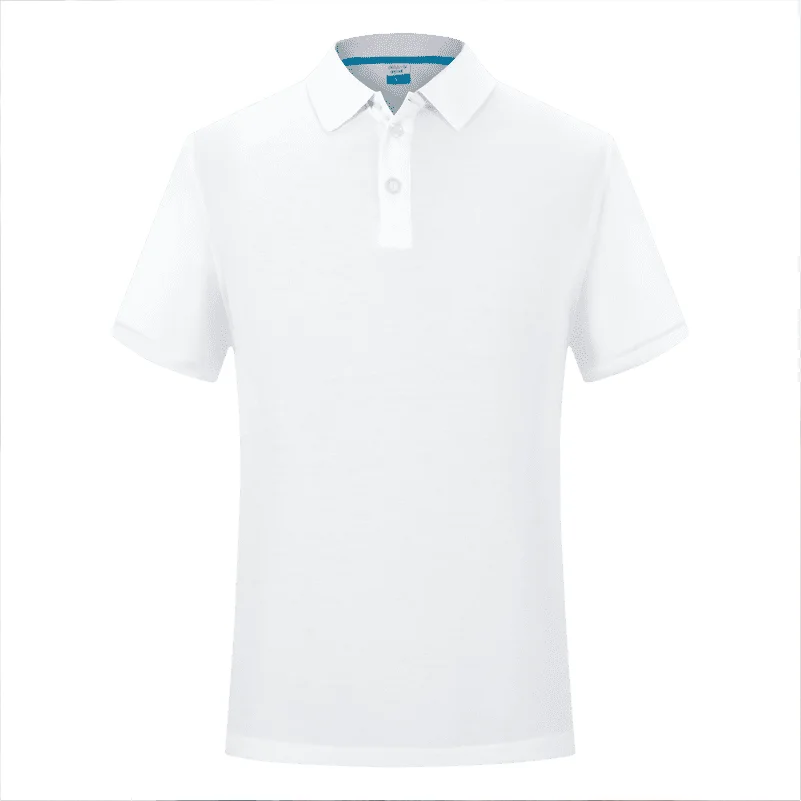 Футболка-поло YOTEE мужская из чистого хлопка Однотонная рубашка с индивидуальной