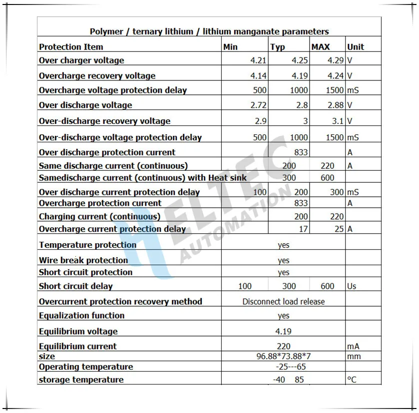BMS 3 S/4S/5S 300A для корабельной машины Star/3,2 V LiFePo4/Ternary Lithiun железо фосфат/3,7 V литиевая батарея Защитная плата