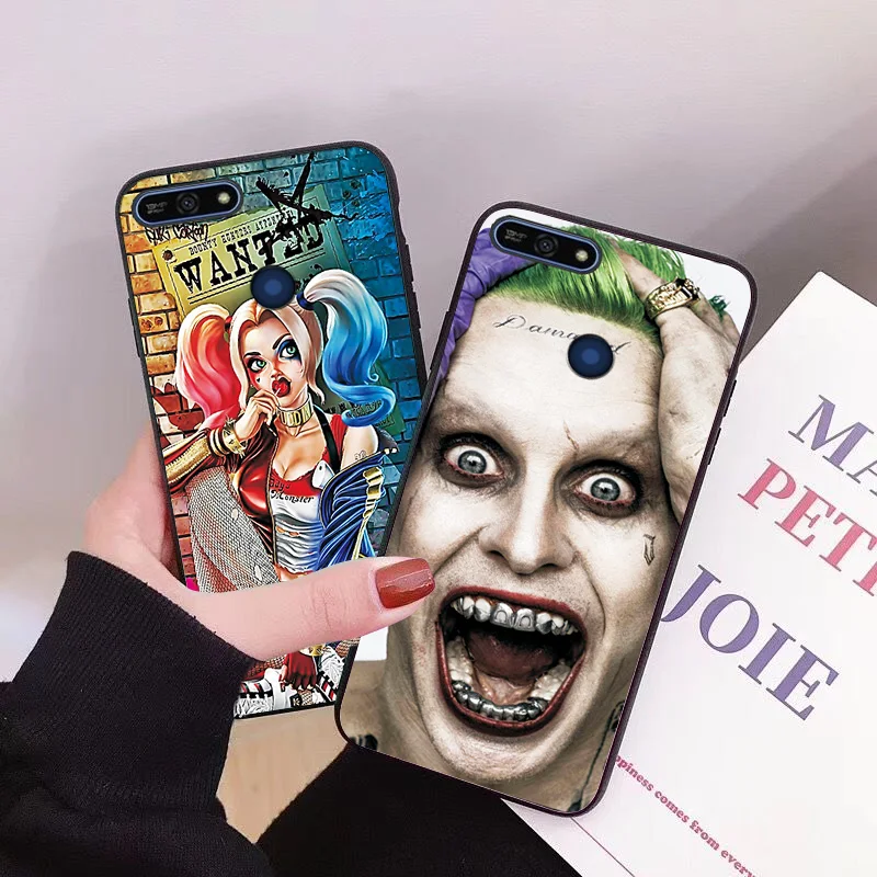 Черный чехол ТПУ чехол для huawei Honor 7A Pro милый чехол Venom для huawei Honor 7C 8C 8X 8A 7S 7X чехол s на Y5 Prime бампер