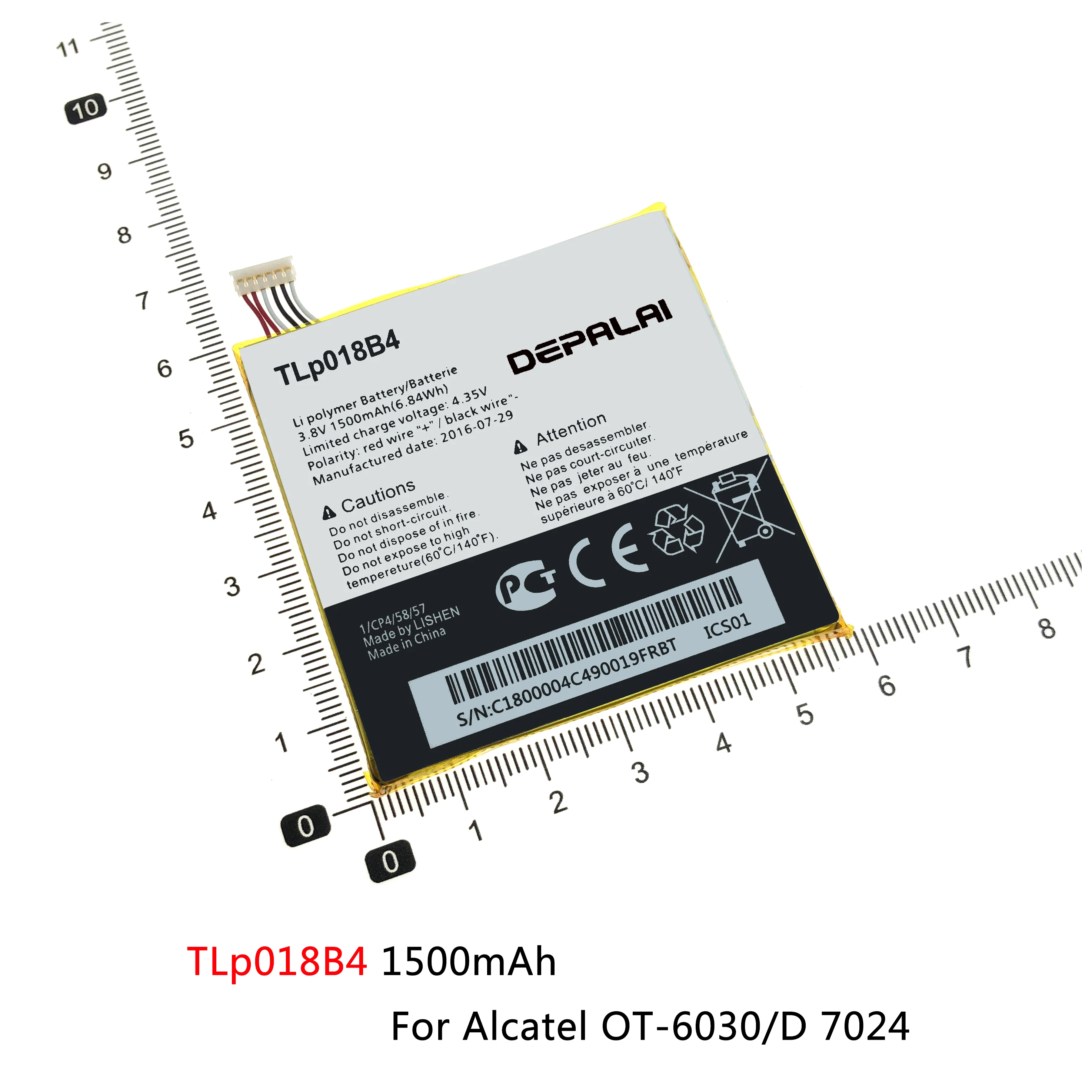 TLp018B2 TLp018B4 Батарея для Alcatel One Touch Idol OT 6030 D X оснастки 7025D TCL S820 P600 P606T батареи сотового