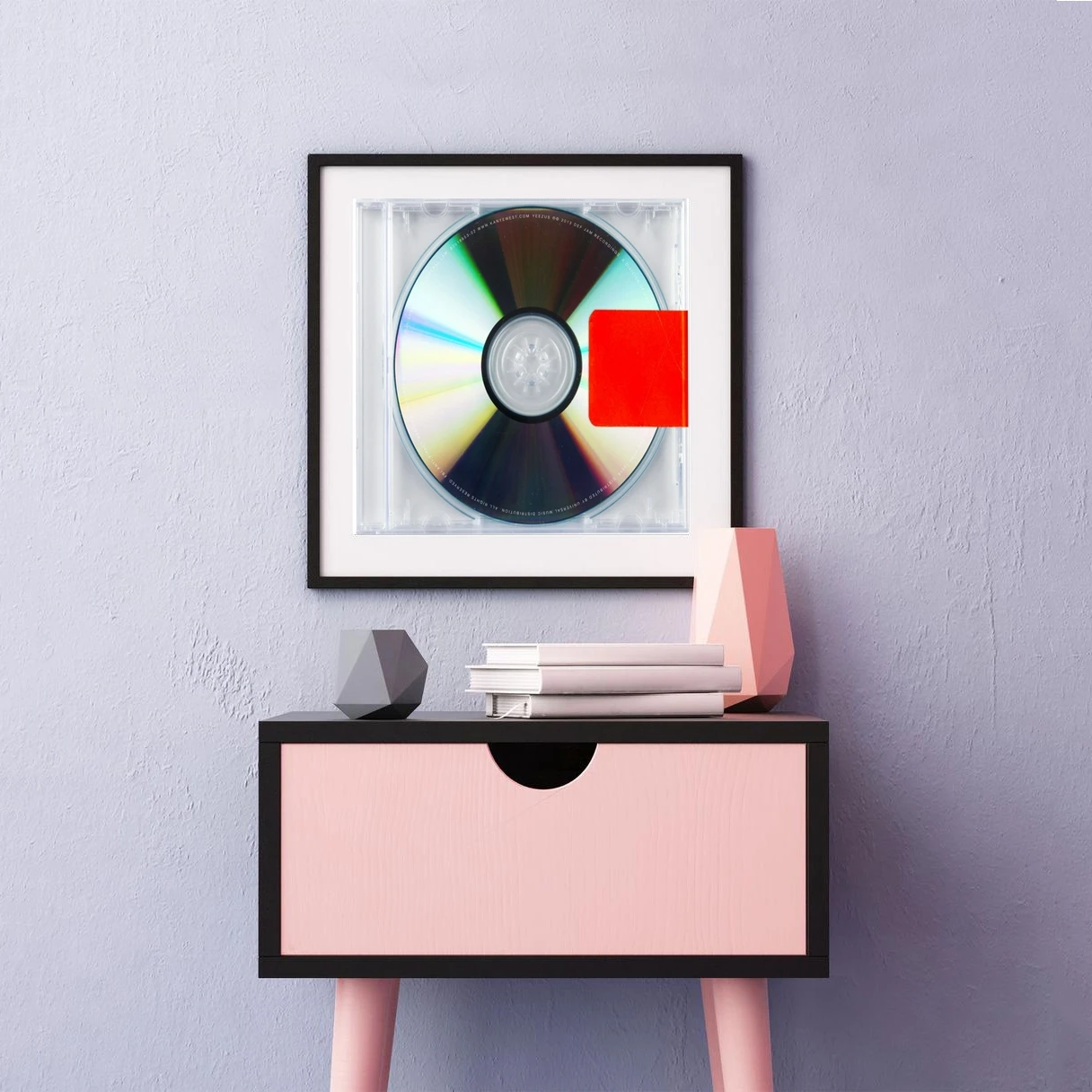 Kanye West Yeezus Обложка музыкального альбома Холст Плакат Домашняя настенная живопись