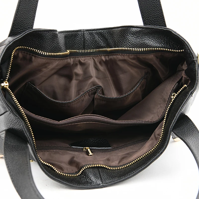 

2020 Genuine Leather Shoulder Bag Winter Luxury Women Handbag Ladies Hobo Crossbody Designer Women Bolsas Femininas sac