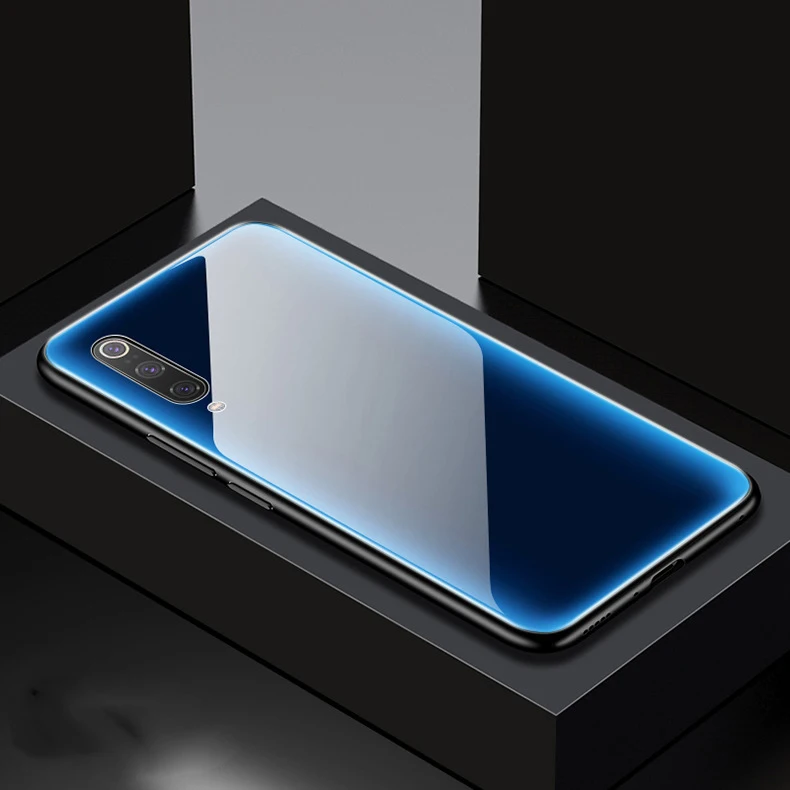 Чехол для Xiaomi mi 9 9SE 8 SE Lite 8X CC9 A3 mi x 2s A2 Red mi Note 8 7 Pro Чехол из закаленного стекла для Xiaomi mi 9 Защита от падения - Цвет: Color I
