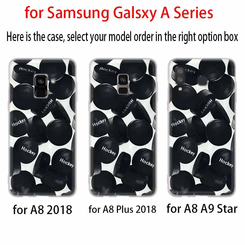 Чехол для хоккея силиконовый чехол Samsung A50 A70 A80 A30 A40 A90 A6 A8 A9 A7 A5 A3 Plus 2018 2017 2016