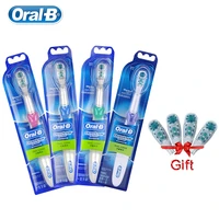 original oral b electric toothbrush cross action battery powered tooth brushes dual clean for adult oral care gum massage