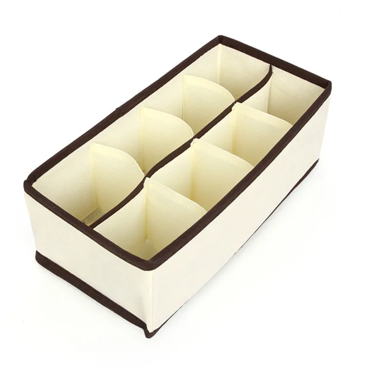 Multi-functional Hanging Underwear Storage Box Fabric Nonwoven Oxford Cloth-Socks Knicker Bra Four-piece Set | Дом и сад