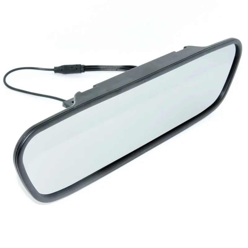 

Auto Video Input Color Screen TFT LCD 5 Inch Rearview Camera Optional DC 12V 170 Degree Night Vision Car Interior Mirror Monitor