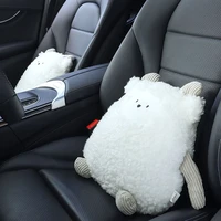 car lumbar support cute cartoon car back cushion car seat lumbar cushion