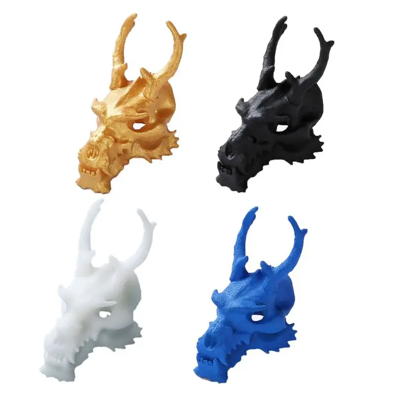 

5Pc Fossils Fragments Modeling Dragon Skull Keel Art Resin Casting Mold Fillings