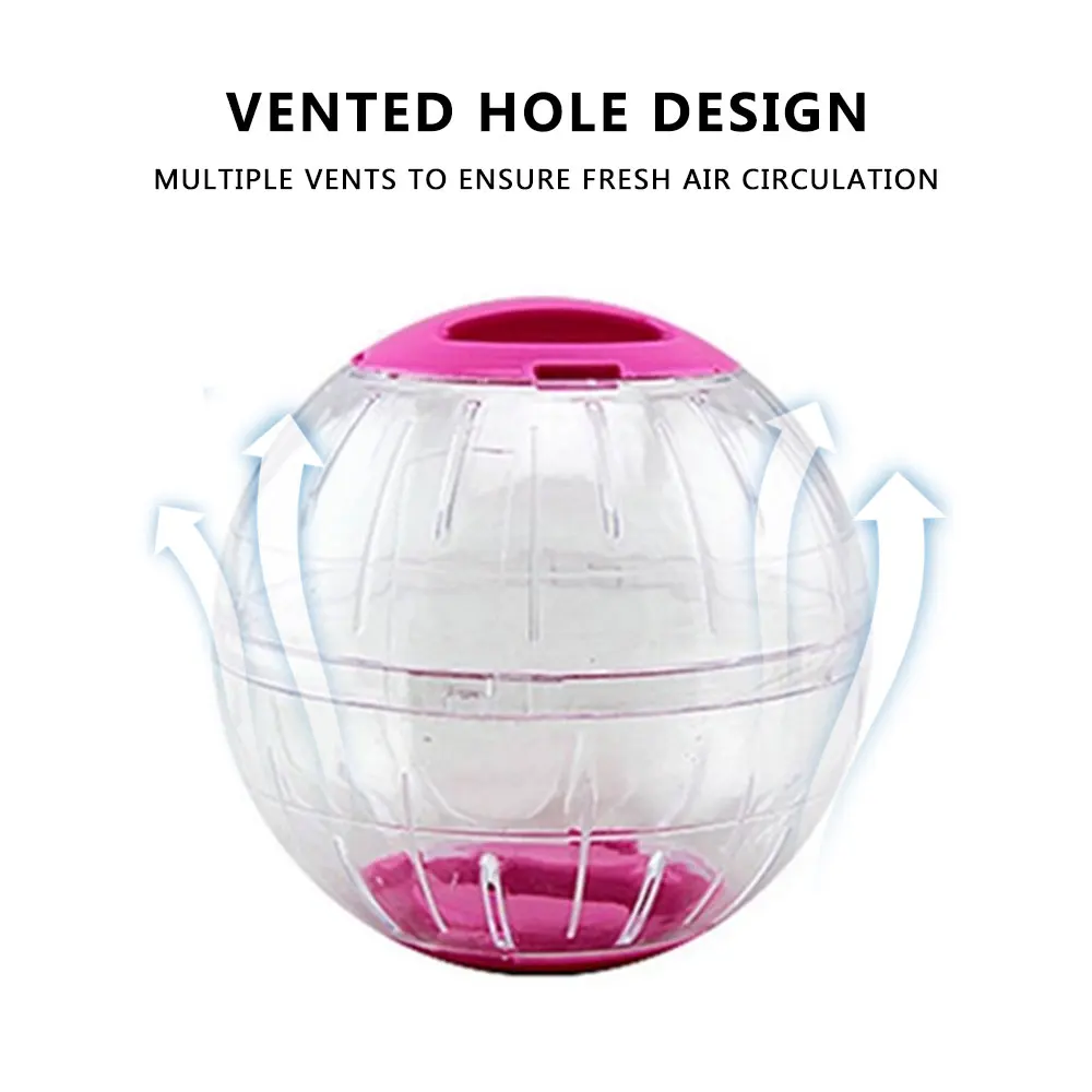 Распродажа дышащий прозрачный шар без кронштейна игрушка для хомяка 2 размера