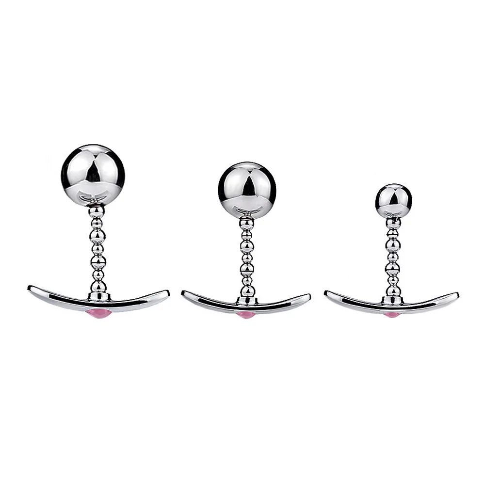 Металлическая Анальная флейта из нержавеющей стали металлическая вагинальная